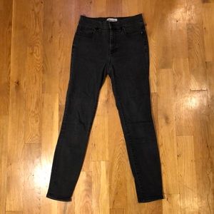 Madewell High Riser Skinny Jeans, Size 27